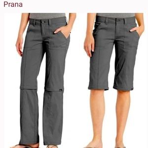 Prana monarch convertible pants Coal
